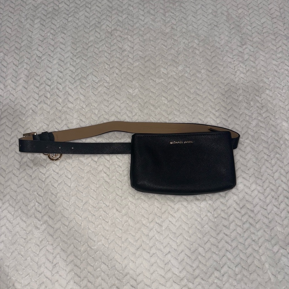 Michael Kors Black Belt Bag